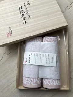 今治　紋織タオル　ウォッシュタオル2枚