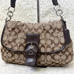 【美品】Coach Soho Signature Shoulder Bag