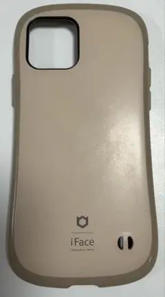 iFace iPhone12ケース ベージュ