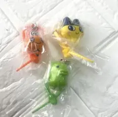 たまごっち カラフルマルチチャーム まめっち くちぱっち めめっち ガチャ 3種