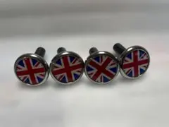 MINI純正 ドア・ロック・キャップ（ユニオンジャック） 左右2個入り×2セット MINI純正 ドア・ロック・キャップ（ユニオンジャック） 左右2個入り×2