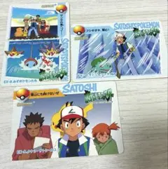 【美品】ポケットモンスターアニメコレクション EX-8、EX-9、EX-10