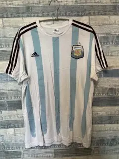 adidas アルゼンチン代表　Tシャツ　メッシ