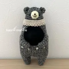 ハンドメイド／あみぐるみ／くま