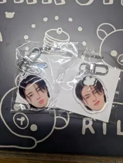 TREASUREハルト　顔アクキー（怒）（哀）