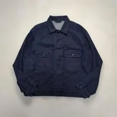 ✨美品！2ndタイプ！XL✨ユニクロ デニムジャケット 濃紺