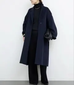 Deuxieme Classe ウールアンゴラリバーコート