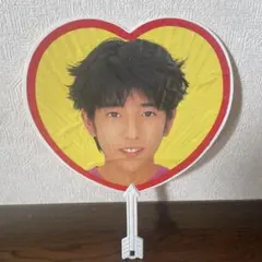 嵐 二宮和也 ハート型 うちわ Jr時代