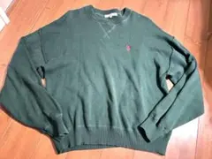 美品！USPOLOASSN ユーエスポロアッスン　スウェットライクニット