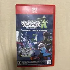 ポケットモンスターレジェンズZA Switch2 シリアルコード使用済み