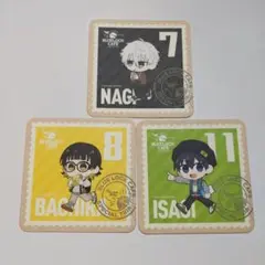 ブルーロックカフェ 特典 コースター　潔　蜂楽　凪