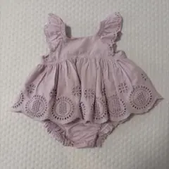 baby GAP ワンピース ブルマ付き 18-24M 女の子 ピンク レース