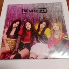 blackpink デビュー ポストカード 黒 ポップアップ ジス - メルカリ
