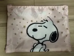 スヌーピー ナイロンポーチ ピンク