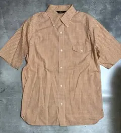 90s A Bathing Ape エイプ ギンガムチェック 半袖シャツ XLのサムネイル