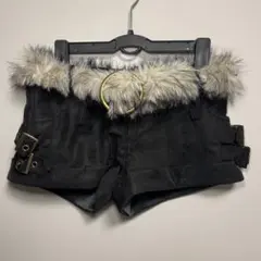 GRL ファーベルト付き ショートパンツ