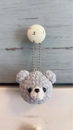 あみぐるみ キーホルダー くま
