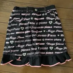 メゾピアノ　子供服　可愛いロゴスカート130㎝のサムネイル