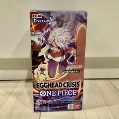 EGGHEAD CRISIS ONE PIECE CARD1ボックス テープあり