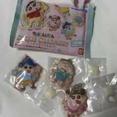クレヨンしんちゃん クッキーチャームコット　ネネちゃん・まさおくん・風間くん