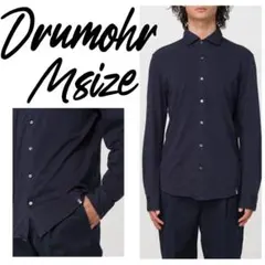 【定価5.1万】DRUMOHR ドルモア シャツ M ネイビー 795のサムネイル