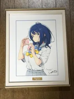 新品】学マスFAMくじ 花海佑芽 A賞サイン入り複製原画 学園アイドル