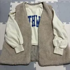 CIAOPANIC TYPY ベージュ フリースジャケット サイズONE