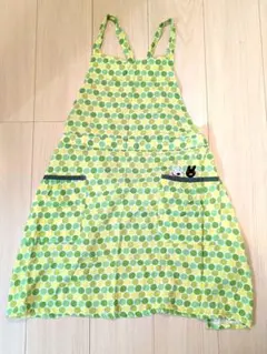 ドット柄 リサとガスパール刺繍 エプロンのサムネイル