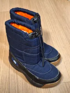 子ども用スノーブーツ L(21-22CM) ネイビー