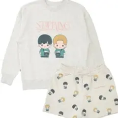 キンプリ ポップアップ ルームウェア スウェット＆ショートパンツセット