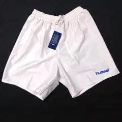 【新品】ヒュンメル ゲームパンツ 白 Lサイズ シンプル サッカー hummelのサムネイル
