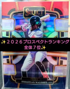 ♦まとめ買い値引きあり♦レンジャーズ　セバスチャン・ウォルコット　プロスペクト