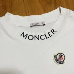 MONCLER Tシャツ S ホワイト　モンクレール