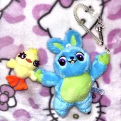 ディズニー トイストーリー ダッキー＆バニー ぬいぐるみキーホルダー