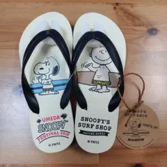 【未使用】ビーチサンダル/スヌーピー