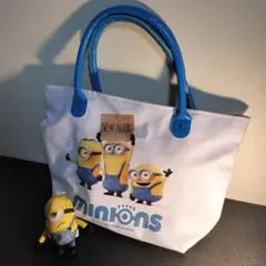 ミニオンズ NEW YORK トートバッグ＆ぬいぐるみセット 大きめバッグ