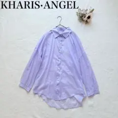 【カリスエンジェル】シアーシャツ（フリー）テールカット ヘム 透け感 シースルー