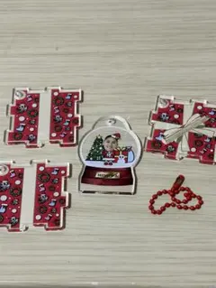 蓑輪幸　クリスマスキーホルダー　デンソーエアリービーズ　非売品