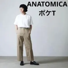 アナトミカ　ポケット Tシャツ　ヘビーウェイト ANATOMICA ポケT　S