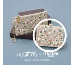 文庫屋大関×MarbleSUD coro coro panda 三つ折りミニ財布のサムネイル