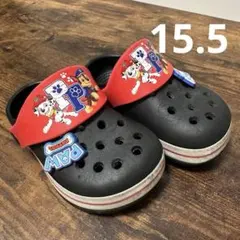 PAW PATROL パウパトロール サンダル 15.5cm クロックス風 黒