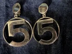 CHANEL No.5 ゴールド フープイヤリングのサムネイル