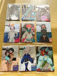 ガンダム　ジークアクス　ウエハース　カード　マチュ　シュウジ　ララァ　シイコ