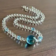 ⭐︎【高級】天然 アクアマリン ネックレス s925 ⭐︎【高級】天然 アクアマリン ネックレス s925 11.2g - メルカリ