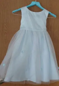 5177) マザウェイズ 120 スパンコールドレス 水色