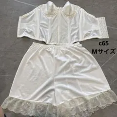 ブライダルインナー セモアブライダルインナー ビスチェ （C65）ガードル（M）