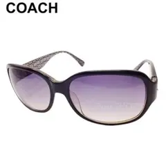 美品　COACH　コーチ　CASSANDRA　サングラス　パープルレンズのサムネイル