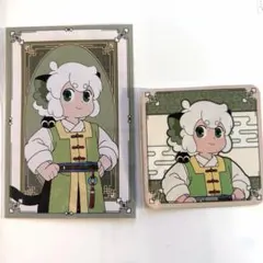 羅小黒戦記 アニメイトカフェ 特典 ストローマーカー 2種セット - メルカリ