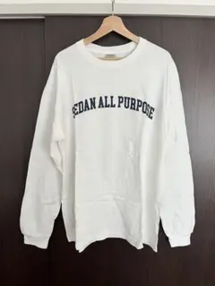 美品 SEDAN ALL PURPOSE セダン ロンT ホワイト XL