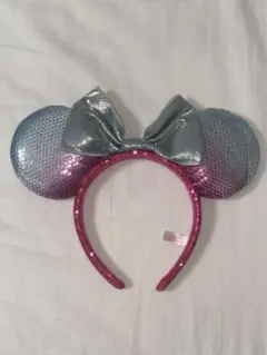 ディズニー　カチューシャ 　ピンク　ブルー